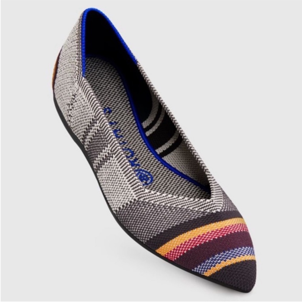 Rothy's The Point Inverse Stripe